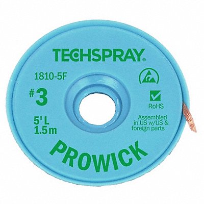 TECHSPRAY 18105F TECHSPRAY No.3 Desoldering Braid