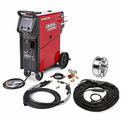 LINCOLN ELECTRIC K47851 Multiprocess Welder CC/CV 360 A 50/60 Hz
