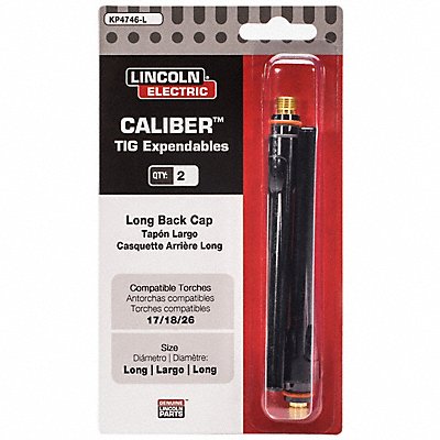 LINCOLN ELECTRIC KP4746L LINCOLN TIG Welding Long Back Cap