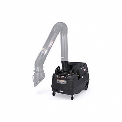 LINCOLN ELECTRIC K16534 Portable Fume Extractor 48 in D 36 in H