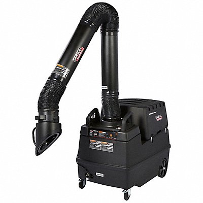 LINCOLN ELECTRIC K43841 Welding Fume Extractor 10 ft Arm MERV 14