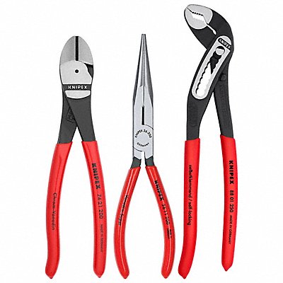 KNIPEX 002008US1 Plier Set Dipped 3 Pcs