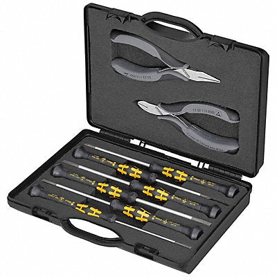 KNIPEX 002018ESD Precision Pliers Set 8 Pcs