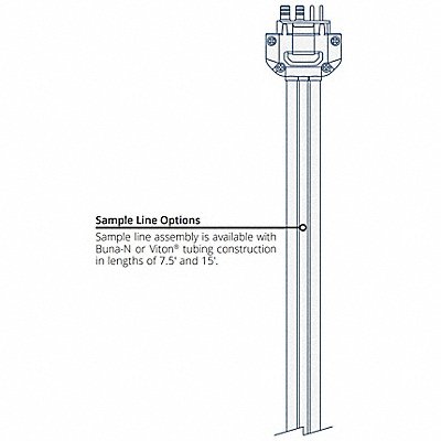 BACHARACH 243234 Water Trap and Tubing 7.5 ft L 0024-3234