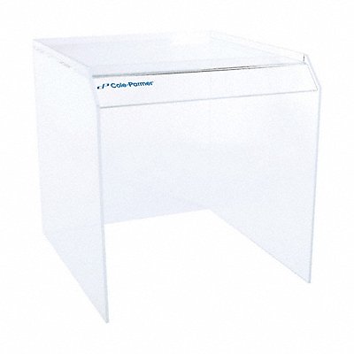 COLE-PARMER 101904 Draft Shield Clear Plastic 15 1/2 in L
