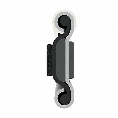 FAIRCHILD 01484X2 Edge Grip Seal Beltline WRSTP 8 ft Rubbr