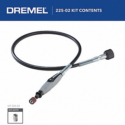 DREMEL 22502 Flexible Shaft Adaptor For Dremel Tools