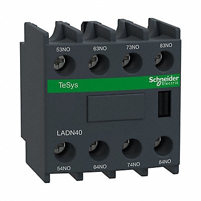 SCHNEIDER LADN40 Auxiliary Contact Block 4NO/0NC 10 A