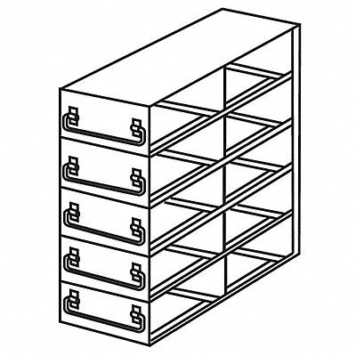 COLE-PARMER 440311 Freezer Storage Rack