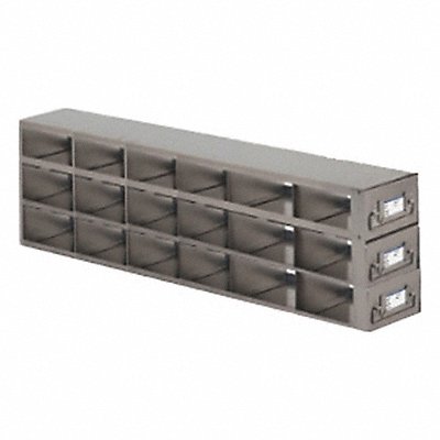 ARGOS TECHNOLOGIES RDX632A Freezer Rack for Matrix Box SS Holds 18