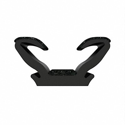 FAIRCHILD 4528 Edge Grip Seal Window Channel 8 ft EPDM