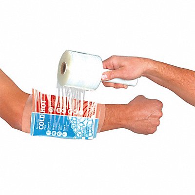 GRAINGER 50304 EZ-Wrap Film Clear 333 3/8yd L 4 W PK6