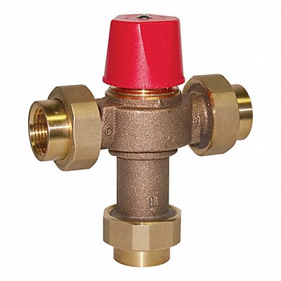 WATTS 12LF1170UT212 Mixing Valve Brass 0.5 to 23 gpm 150 psi