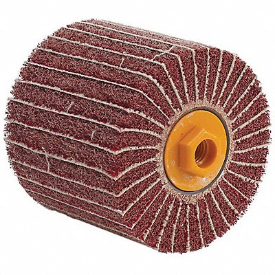 WALTER SURFACE TECHNOLOGIES 07K421 Finishing Drum Aluminum Oxide 4 1/2 dia