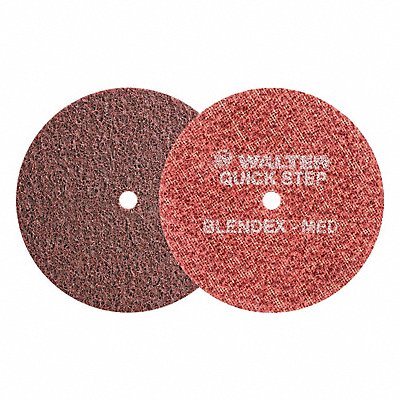 WALTER SURFACE TECHNOLOGIES 07R503 Hook & Loop Surface Disc Maroon 5 dia