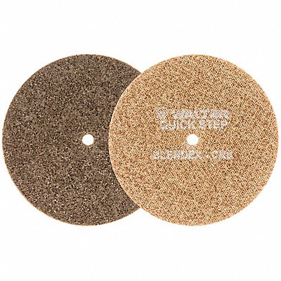 WALTER SURFACE TECHNOLOGIES 07R602 Hook & Loop Surface Disc Tan 6 dia