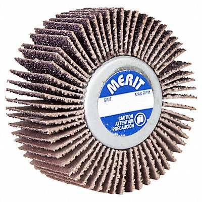 MERIT 8834135019 Flap Wheel Aluminum Oxide 3 dia