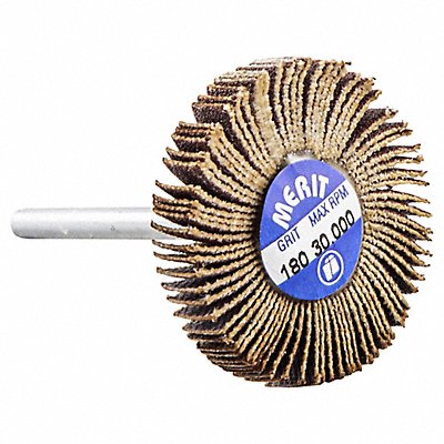 MERIT 8834137503 Flap Wheel Aluminum Oxide 1 3/16 dia