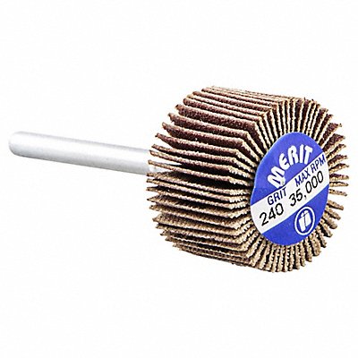 MERIT 8834137574 Flap Wheel Aluminum Oxide 3/4 dia