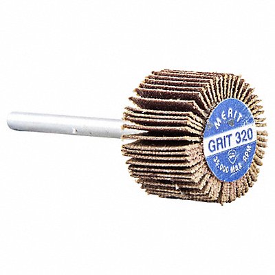 MERIT 8834137575 Flap Wheel Aluminum Oxide 3/4 dia