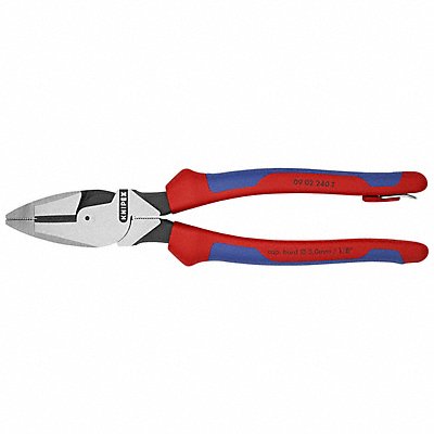 KNIPEX 0902240TBKA Linemans Plier 9-1/2 L Ergonomic