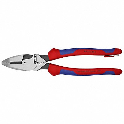 KNIPEX 0912240TBKA Linemans Plier 9-1/2 L Ergonomic