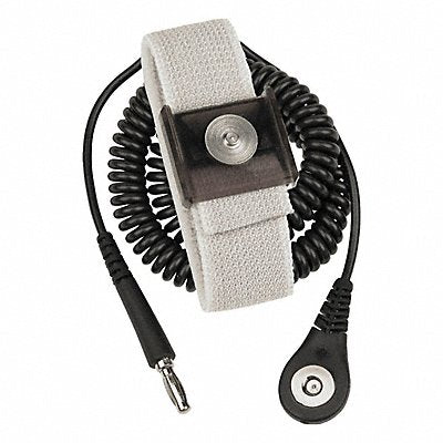 DESCO 9184 Wristband W 6 Ft Cord Adjustble