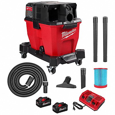MILWAUKEE 092022HD Wet/Dry Vacuum Kit Tank 9 gal 31 L