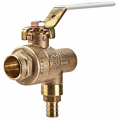WATTS 34LFBRVM1SXSXP80 Ball And Relief Valve Bronze 80 psi