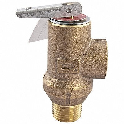 WATTS 12LF53L150 Pressure Relief Valve Copper 150 psi
