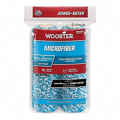 WOOSTER RR327412 Paint Roller Cover PK2
