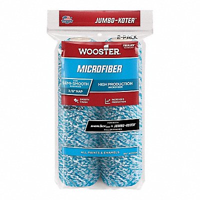 WOOSTER RR327612 Paint Roller Cover PK2