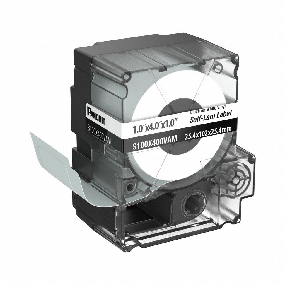 PANDUIT S100X400VAM The S100X400VAM Die-Cut Self-Laminating