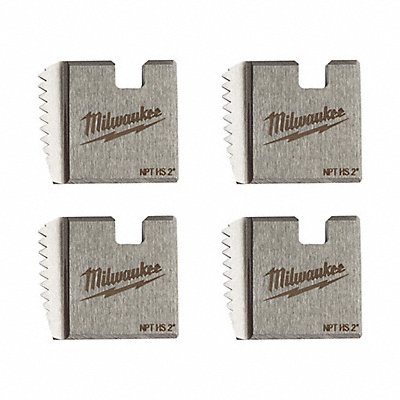 MILWAUKEE 48361112 2 High Speed NPT Portable Pipe Dies PK4