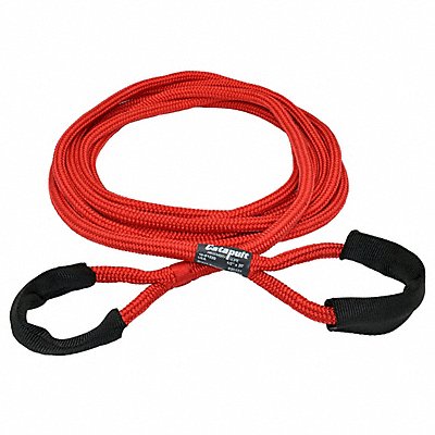 CATAPULT 101050020 Rope Ratchet Red 20 ft L 1/2 dia.