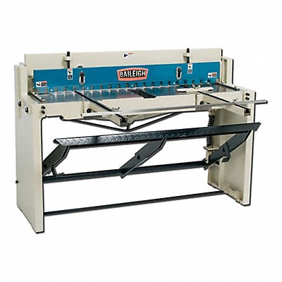 BAILEIGH INDUSTRIAL SF5216E Shear Foot Pedal Steel Manual 52 L