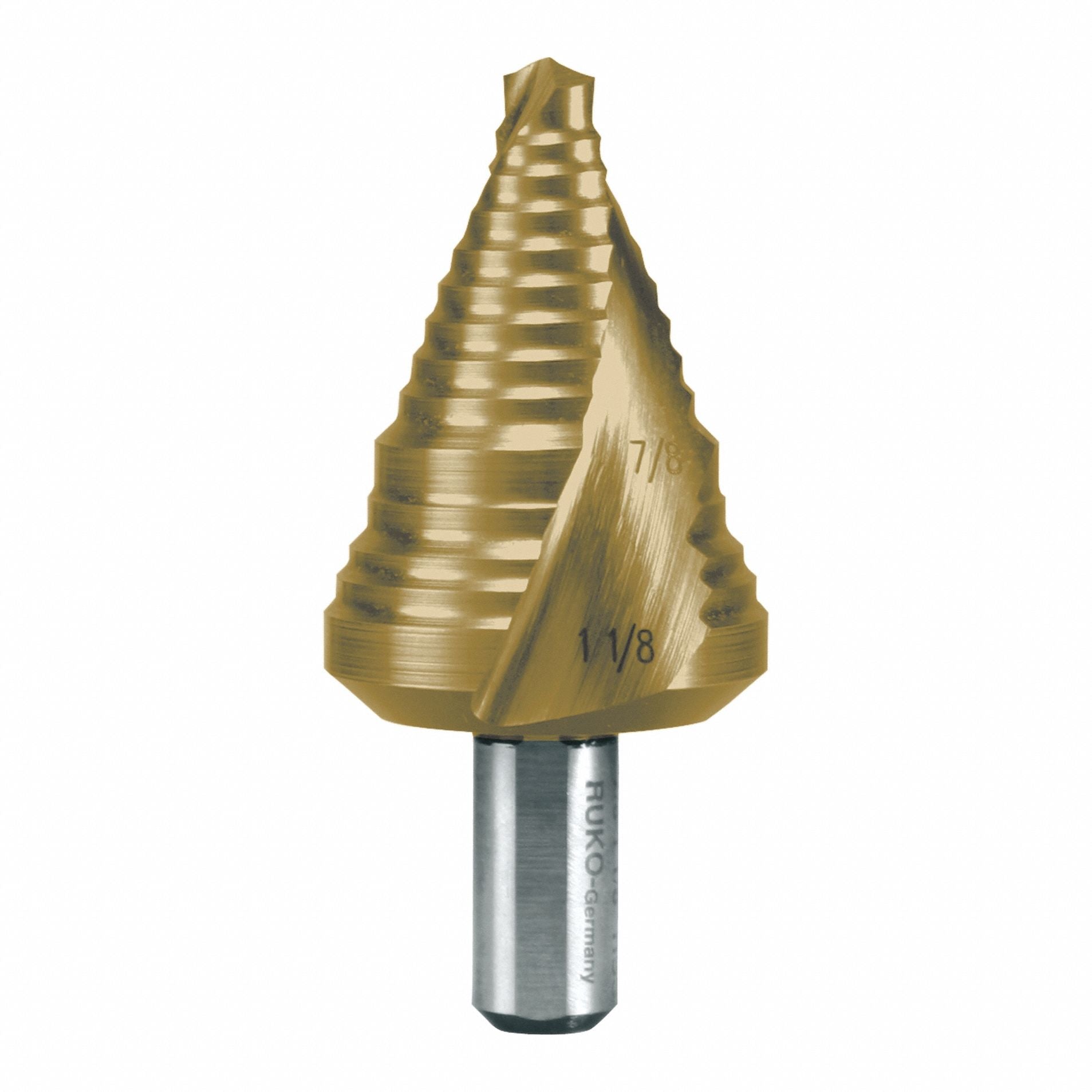 RUKO 101709T Step Drill Bit