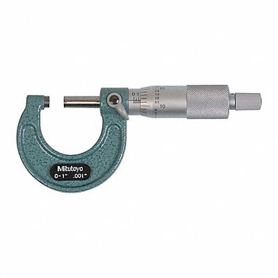 MITUTOYO 103-177 CAL Calibrated Mechanical Micrometer