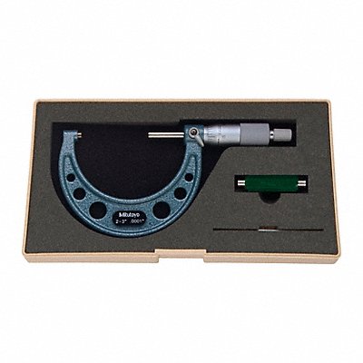 MITUTOYO 103-217 CAL Calibrated Mechanical Micrometer