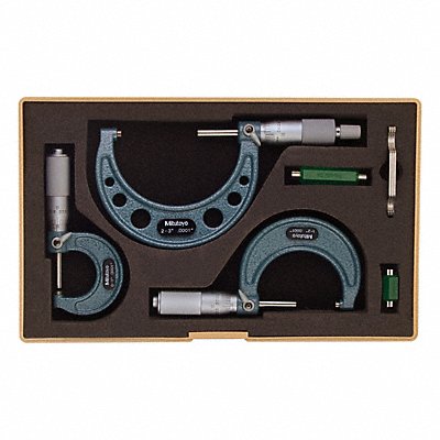 MITUTOYO 103-922 CAL Calibrated Micrometer Sets