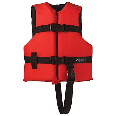 ONYX 10300000000000 Life Jacket Child UNIV 15.5lb Foam Red