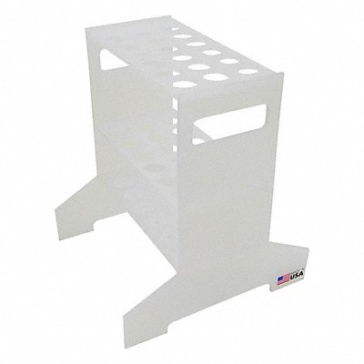 DYNALON 1032150000 Hydrometer Rack 6x3 Format White 10 H