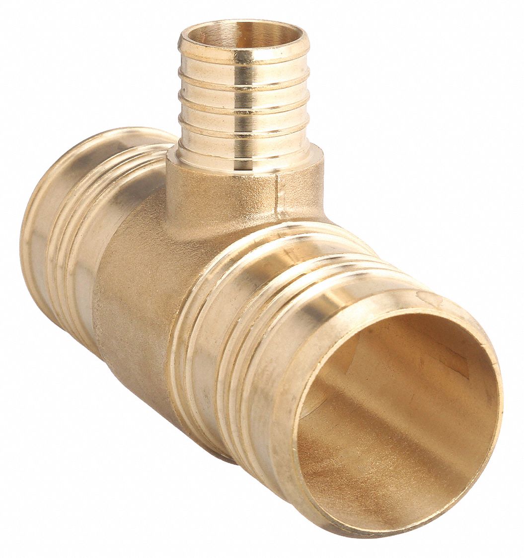 ZURN PEX QQT885GX Tee Low Lead Brass PEX 2 x 2 x 1 Tube