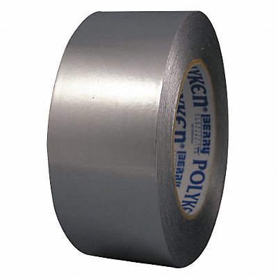POLYKEN 345SW Foil Tape 2 in x 60 yd Aluminum