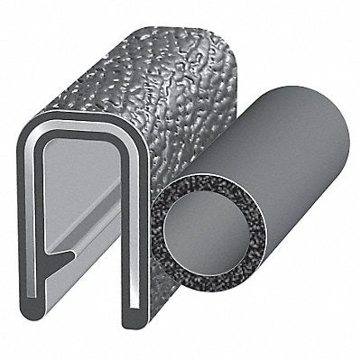 TRIM LOK INC 6100B3X14A25 Trim Seal Alum Clip 0.42 In W 25 Ft