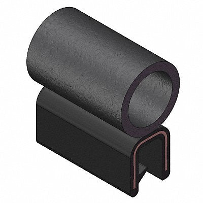 TRIM LOK INC 3100B3X332C100 Trim Seal Alum Clip 0.26 In W 100 Ft