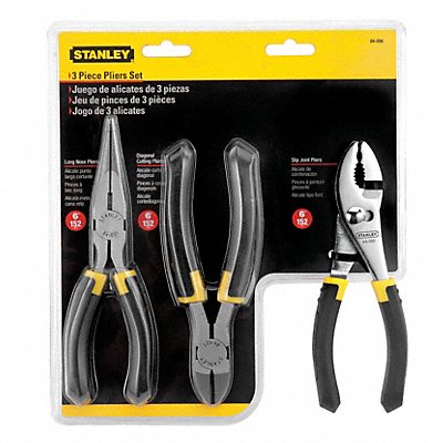 STANLEY 84056 Plier Set Ergonomic 3 Pcs
