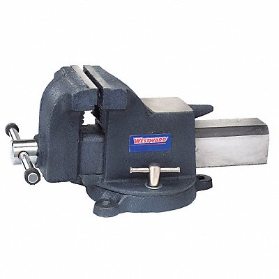 WESTWARD 10D694 Combination Vise Serrated Jaw 8 7/8 L