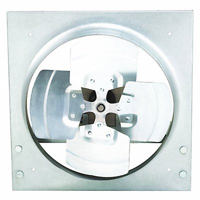 DAYTON 10D971 Exhst Fan 12In Bl Alum 115/230V