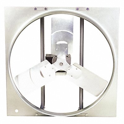 DAYTON 10D982 Exhaust Fan 30In Bl Alum 208-230/460V